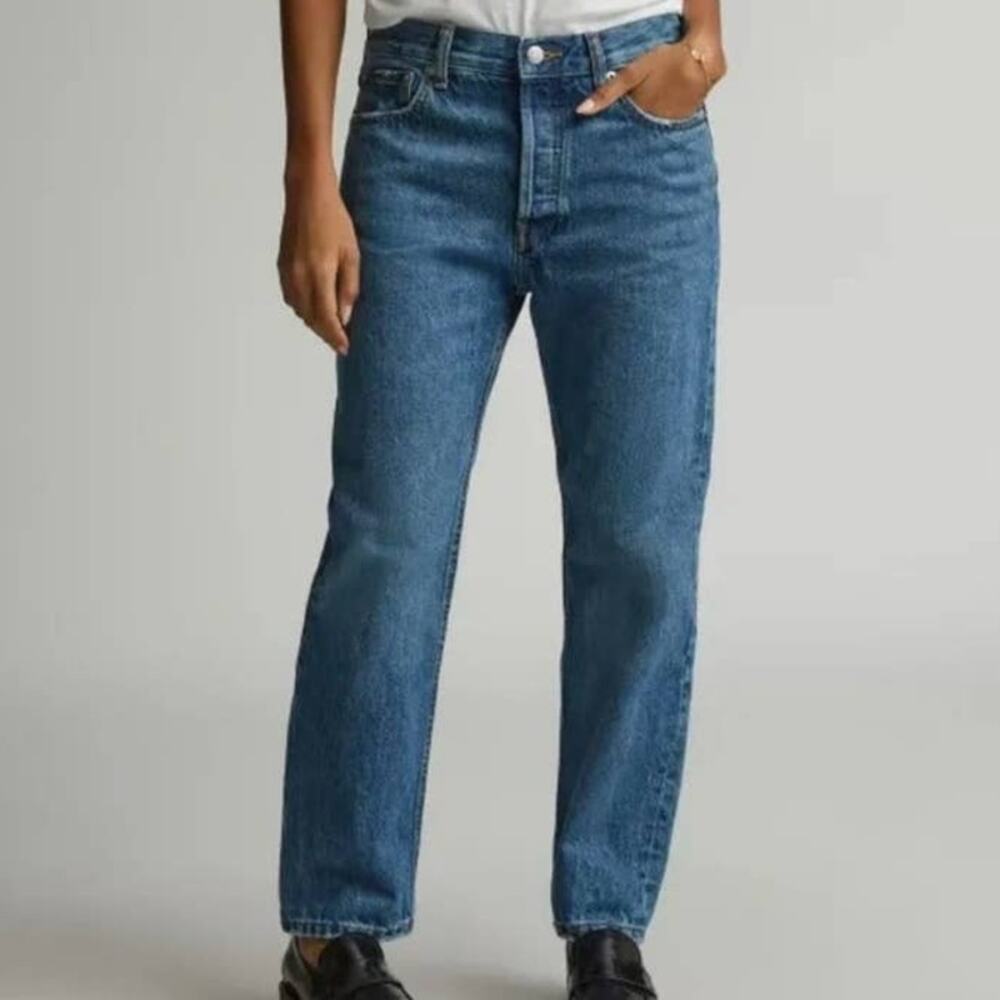 Everlane Women's High Rise Jeans - Blue